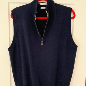 Peter Millar 1/4 Zip Sweater Vest
